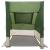 Cort pentru hayon cu acoperiș Verde 194 x 180 x 210 cm tafta GartenMobel Dekor