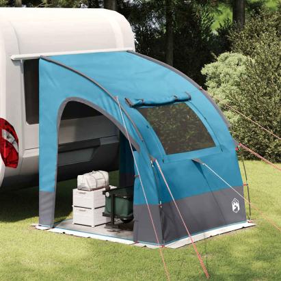 Cort pentru hayon cu acoperiș albastru 194 x 180 x 210 cm tafta GartenMobel Dekor