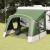 Cort Caravana 5-Persoane cu acoperiș Verde 410 x 275 x 245 cm GartenMobel Dekor