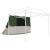 Cort interior cu acoperiș Verde 280 x 220 x 176 cm tafta GartenMobel Dekor