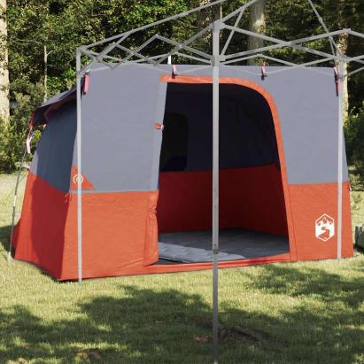Cort interior Gri și Portocalie 280 x 220 x 176 cm tafta GartenMobel Dekor