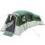 Cort de Familie cu acoperiș Verde 762 x 655 x 218 cm tafta GartenMobel Dekor