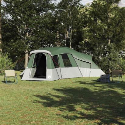 Cort de Familie cu acoperiș Verde 762 x 655 x 218 cm tafta GartenMobel Dekor