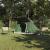 Cort de Camping cu acoperiș Verde 282 x 225 x 154 cm tafta GartenMobel Dekor