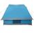 Cort de Camping cu acoperiș albastru 282 x 225 x 154 cm tafta GartenMobel Dekor