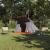 Cort de Camping Gri și Portocalie 282 x 225 x 154 cm tafta GartenMobel Dekor