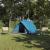 Cort de Camping cu acoperiș albastru 320 x 275 x 190 cm tafta GartenMobel Dekor