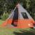 Cort Tipi Gri și Portocalie 383 x 338 x 217 cm tafta GartenMobel Dekor