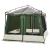 Cort interior cu acoperiș Verde 291 x 291 x 240 cm tafta GartenMobel Dekor
