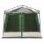 Cort interior cu acoperiș Verde 291 x 291 x 240 cm tafta GartenMobel Dekor