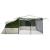 Cort interior cu acoperiș Verde 520 x 520 x 190 cm tafta GartenMobel Dekor