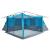 Cort interior cu acoperiș albastru 520 x 520 x 190 cm tafta GartenMobel Dekor