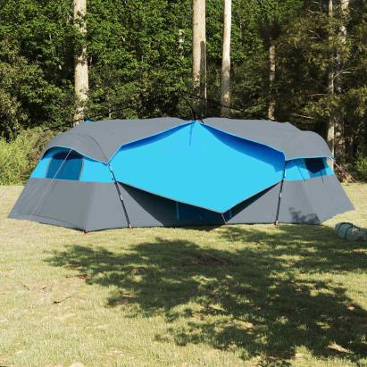 Cort interior cu acoperiș albastru 520 x 520 x 190 cm tafta GartenMobel Dekor