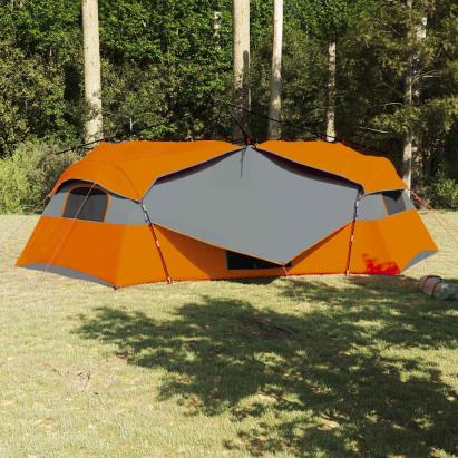 Cort interior Gri și Portocalie 520 x 520 x 190 cm tafta GartenMobel Dekor