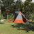 Cort de Camping Gri și Portocalie 482 x 360 x 227 cm tafta GartenMobel Dekor