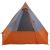Cort de Camping Gri și Portocalie 482 x 360 x 227 cm tafta GartenMobel Dekor