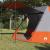 Cort de Camping Gri și Portocalie 482 x 360 x 227 cm tafta GartenMobel Dekor