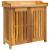 Dulap de grădină natural 78 x 36,5 x 78cm Lemn Solid de Acacia GartenMobel Dekor