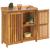 Dulap de grădină natural 93 x 41,5 x 98cm Lemn Solid de Acacia GartenMobel Dekor
