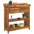 Dulap de grădină natural 93 x 41,5 x 98cm Lemn Solid de Acacia GartenMobel Dekor