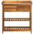Dulap de grădină natural 93 x 41,5 x 98cm Lemn Solid de Acacia GartenMobel Dekor