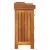 Dulap de grădină natural 78 x 36,5 x 78cm Lemn Solid de Acacia GartenMobel Dekor