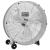 Ventilator cu tambur cu roata Argintiu 79 x 37 x 82 cm Aluminiu GartenMobel Dekor