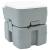 Toaletă de camping Gri 41,5 x 36,5 x 42 cm GartenMobel Dekor