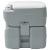 Toaletă de camping Gri 41,5 x 36,5 x 42 cm GartenMobel Dekor