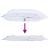 Pungi de stocare 10 pcs Transparent și Albastru 130 x 100 cm GartenMobel Dekor