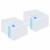 Pungi de stocare 20 pcs Transparent și Albastru 130 x 100 cm GartenMobel Dekor
