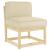 Pernă Bej 60 x 40 x 12 cm Material Oxford GartenMobel Dekor