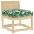 Pernă Frunză Model cu frunze 70 x 70 x 12 cm Material Oxford GartenMobel Dekor