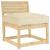 Pernă Bej 80 x 80 x 12 cm Material Oxford GartenMobel Dekor