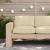 Pernă Bej 80 x 80 x 12 cm Material Oxford GartenMobel Dekor