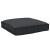 Pernă Negru 80 x 80 x 12 cm Material Oxford GartenMobel Dekor