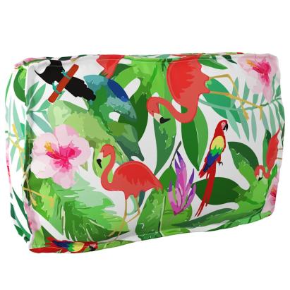 Pernă Floral Multicolour 70 x 40 x 12 cm Material Oxford GartenMobel Dekor