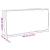 Pernă Antracit 80 x 40 x 12 cm Material Oxford GartenMobel Dekor
