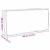 Pernă Roșu Vin 80 x 40 x 12 cm Material Oxford GartenMobel Dekor
