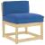 Pernă Albastru regal 80 x 40 x 12 cm Material Oxford GartenMobel Dekor