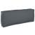 Pernă Antracit 120 x 40 x 12 cm Material Oxford GartenMobel Dekor