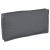 Pernă Antracit 120 x 60 x 12 cm Material Oxford GartenMobel Dekor