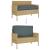 Pernă Antracit 120 x 60 x 12 cm Material Oxford GartenMobel Dekor