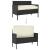 Pernă Crem 120 x 60 x 12 cm Material Oxford GartenMobel Dekor