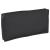 Pernă Negru 120 x 60 x 12 cm Material Oxford GartenMobel Dekor
