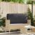 Pernă Negru 120 x 60 x 12 cm Material Oxford GartenMobel Dekor