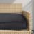 Pernă Negru 120 x 60 x 12 cm Material Oxford GartenMobel Dekor
