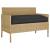 Pernă Negru 120 x 60 x 12 cm Material Oxford GartenMobel Dekor
