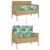 Pernă Model cu frunze 120 x 60 x 12 cm Material Oxford Frunză GartenMobel Dekor