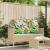 Pernă Floral Multicolour 120 x 60 x 12 cm Material Oxford GartenMobel Dekor